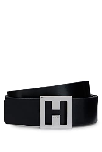 HUGO Damen Jodie Belt 3,5cm N. Gürtel, Black3, 95 EU von HUGO