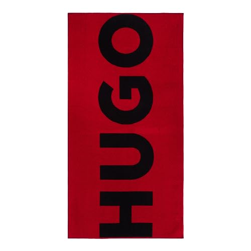 HUGO Damen Red Label_beachtowel BEACH SARONG, Open Pink693, Einheitsgröße EU von HUGO