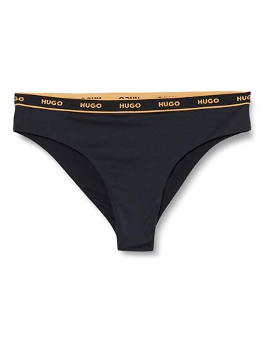 HUGO Damen Sparkling Bikini BOT Classic, Black1, 3XL EU von HUGO