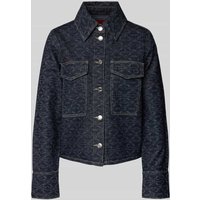 HUGO Jeansjacke mit Umlegekragen Modell 'Gadison' in Dunkelblau, Größe XL HUGO Jeansjacke mit Umlegekragen Modell 'Gadison' in Dunkelblau, Größe XL von HUGO