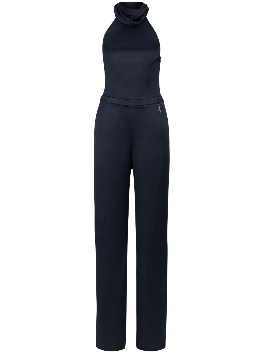 HUGO Jumpsuit mit Logo-Stickerei - Blau von HUGO