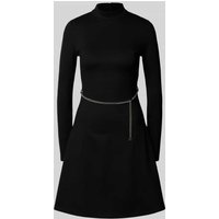 HUGO Knielanges Kleid mit geripptem Stehkragen Modell 'Nelora' in Black, Größe XXL HUGO Knielanges Kleid mit geripptem Stehkragen Modell 'Nelora' in Black, Größe XXL von HUGO