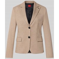 HUGO Regular Fit Blazer mit Viskose-Anteil Modell 'ANORIA' in Sand, Größe 34 HUGO Regular Fit Blazer mit Viskose-Anteil Modell 'ANORIA' in Sand, Größe 34 von HUGO