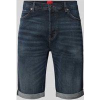 HUGO Tapered Fit Jeansshorts im 5-Pocket-Design Modell '634' in Dunkelgrau, Größe 32 von HUGO