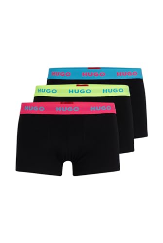 HUGO Herren Trunk Triplet Pack Trunk, Bright Yellow730, L von HUGO