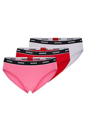 HUGO Women's Triplet Stripe Brief, Open Miscellaneous977, S von HUGO