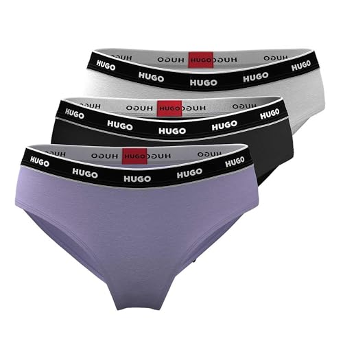 HUGO Women's Triplet Stripe Brief, Open Miscellaneous979, L von HUGO