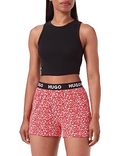 HUGO Women's Unite Printed Pyjama Short, Open Miscellaneous963, XL von HUGO