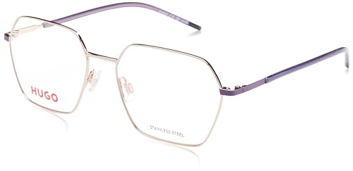 Hugo Boss Unisex Gafas Vista Hg 1279 S9e 55/17/140 Mujer Sunglasses, S9E/17 Gold Violet, 55 von HUGO