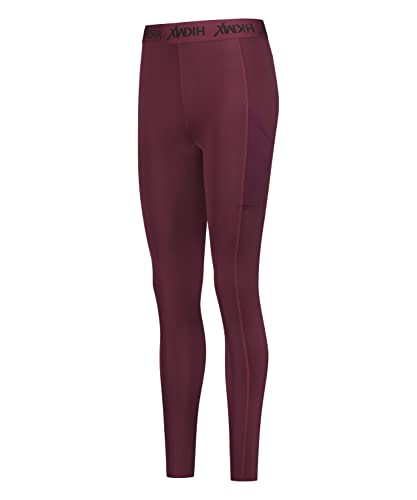 Hunkemöller HKMX Sport-Leggings mit regulärer Taille - Pickled Beet - L von HUNKEMÖLLER