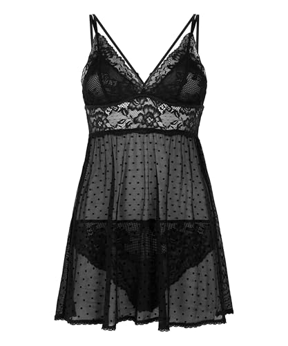 Hunkemöller Babydoll Beatriz - Black - S Hunkemöller Babydoll Beatriz - Black - S von HUNKEMÖLLER