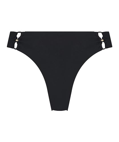 Hunkemöller Bikini Slip Rio Holbox - Black - L von HUNKEMÖLLER