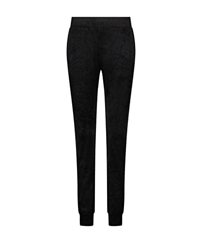 Hunkemöller Jogginghose Velours - Black - 2XS von HUNKEMÖLLER