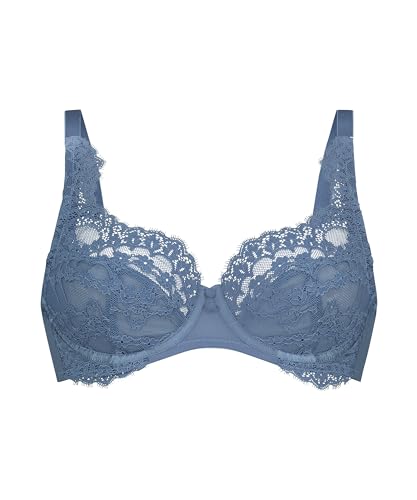 Hunkemöller Unwattierter Bügel-BH Daisy - Coronet Blue - 85G von HUNKEMÖLLER