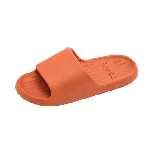 Damen Cozy Slides - Schlappen Damen Zehentrenner Dusch Badelatschen Hausschuhe für Damen weiche Unterseite rutschfest Badeschuhe für maxirnalen Komfort von HUyydza