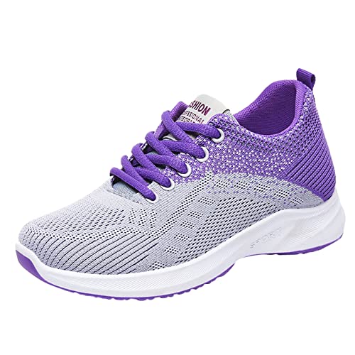 Damen Therapeutische Diabetiker Schuhe - Air Cushion Slip On Sneakers Anti-Rutsch Laufschuhe Orthofit Komfortschuhe Für Frauen Einfarbig Freizeit-Schuhe Fashion Joggingschuhe Für Geschwollene Füße von HUyydza