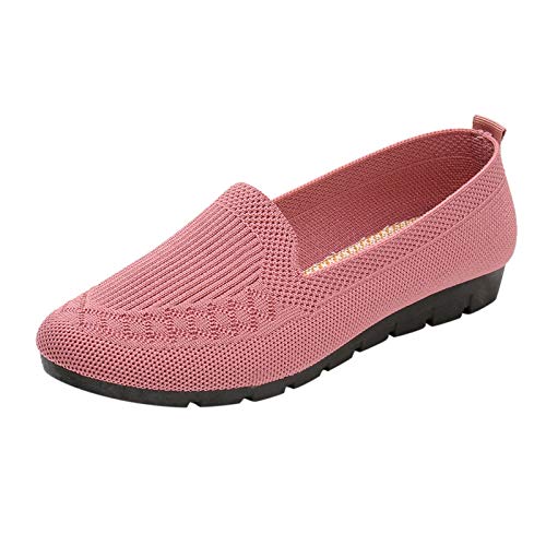 Damen Therapeutische Diabetiker Schuhe - Air Cushion Slip On Sneakers Luftpolster Turnschuhe Strass Glitzer Casual Mesh Atmungsaktiv Frauen Anti-Rutsch-Schuhe Arthritis Orthopädische Schuhe von HUyydza