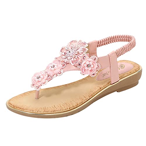 HUyydza Damen Badeschuhe Sommer - Schlappen Damen Kreuz-Hausschuhe Schlappen Wolkenschuhe Wolke Hausschuhe rutschfest Badeschuhe Damen Loafer von HUyydza