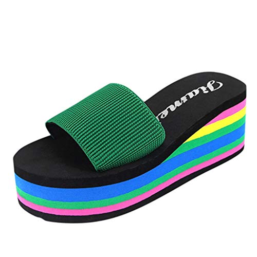 HUyydza Damen Cozy Slides - Rutschfest Hausschuhe Kreuz-Hausschuhe Flach rutschfeste Strand Zehentrenner Sandalen Wolke Hausschuhe Wolken Hausschuhe Badeschlappen bequeme Sandalen von HUyydza