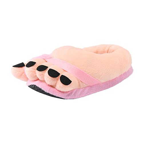 HUyydza Damen Cozy Slides - Sommer Slingback Orthopädische Slide Kreuz-Hausschuhe Keilabsatz und Clip-Zehe Blockabsatz Barfuss Freizeit Hausschuhe bequeme Sandalen von HUyydza