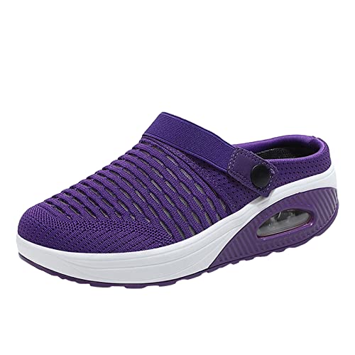 HUyydza Herren Damen Sportschuhe - Damen Cloudwalk Pro Shock Absorbing Laufschuhe Schuhe Mit Fußgewölbeunterstützung Casual Mesh Atmungsaktiv Mom Schuhe Fitness Orthopädische Schuhe Damen von HUyydza