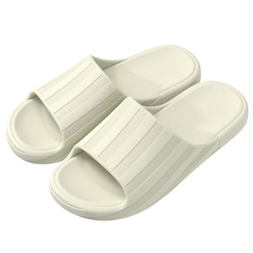 HUyydza Original Damen Cozy Slides - Cozyslides Eva Super Weich Damen Loafer Ohne Absatz Hausschuhe für Damen lässige Schleife Dickere Sohle für maxirnalen Komfort von HUyydza