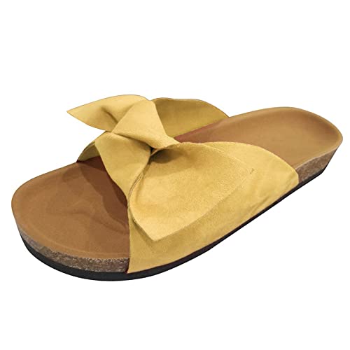 HUyydza Original Damen Cozy Slides - Schlappen Damen OrthopäDische Hausschuhe Flach rutschfeste Strand Zehentrenner Sandalen Wolke Hausschuhe Rutschfest Frauen Latschen Für Kinder Adults von HUyydza