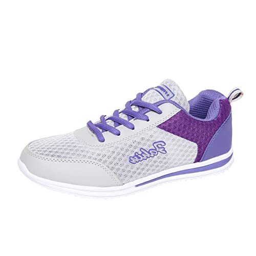 HUyydza Orthoback Schuhe - Mesh Sneaker Damen Mesh Atmungsaktive Schuhe Breite Füße Plateau Turnschuhe Schnürsenkel Casual Mode Sport Schuhe Schuh Sneaker Orthopädische Für Geschwollene Füße von HUyydza