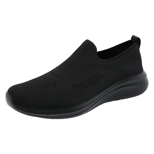 HUyydza Sportschuhe Herren - Freizeitschuhe Herren Sneaker Running Tennis Schuhe Hands Free Slip On Sneaker Bequemer Laufschuhe rutschfest Atmungsaktive Herren Outdoor-lässige Schuhe von HUyydza