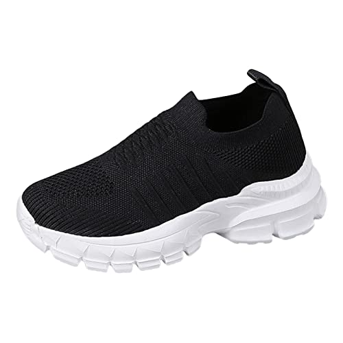 Herren Damen Sportschuhe - Weiße Leicht Atmungsaktiv Turnschuhe Luftpolster Turnschuhe Orthofit Komfortschuhe Für Frauen Glitzer Low Plateau Walkingschuhe Mom Schuhe Joggingschuhe Walkingschuhe von HUyydza