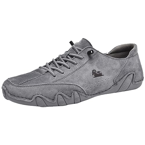 Unisex Barfußschuhe Herren Damen - Orthopädische Herren Business-Wanderschuhe Fashion Fitness Trainingsschuhe Bequemer Laufschuhe rutschfest Atmungsaktive Herren für Geschwollene Füße Senioren von HUyydza