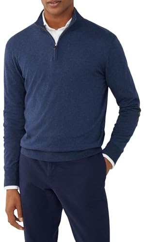 Hackett Cotton Cashmere Half Zip Sweater 2XL von Hackett London