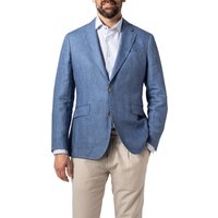 HACKETT Herren Sakko blau Leinen von Hackett