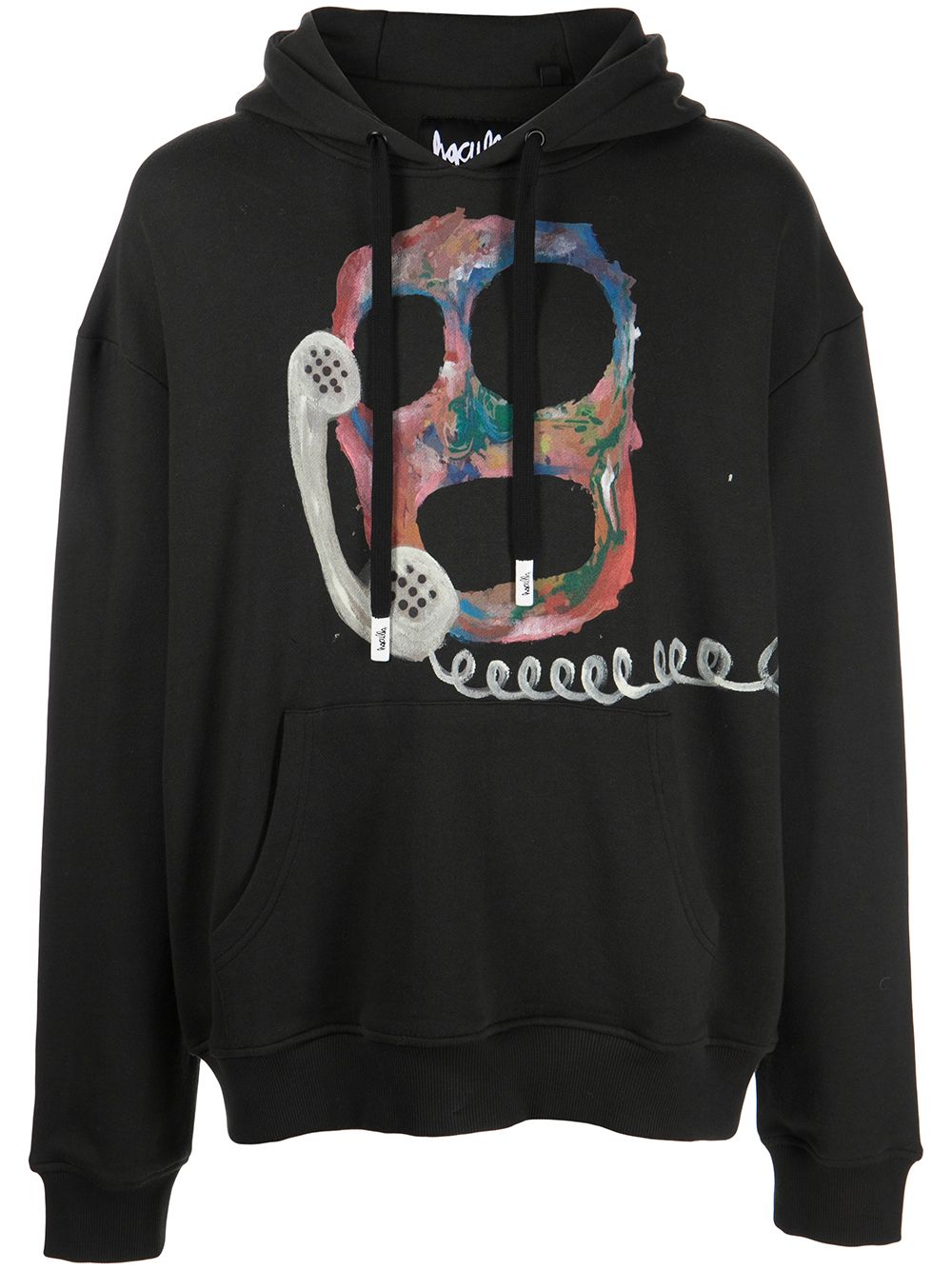 Haculla Hoodie mit grafischem Print - Schwarz von Haculla