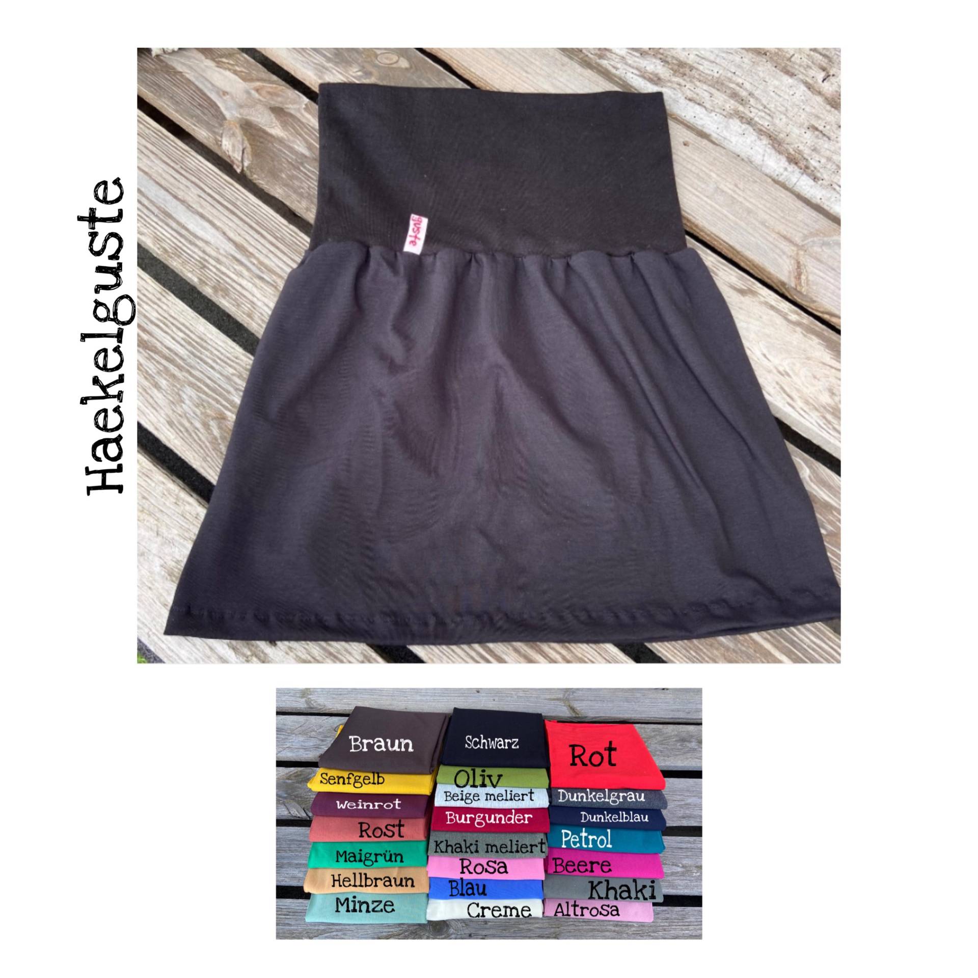 22 Farben Umstandsrock Mama Rock Schwangerschaft Mit Langem Bauchbund Breites Bündchen 22 Farben Umstandsrock Mama Rock Schwangerschaft Mit Langem Bauchbund Breites Bündchen von Haekelguste