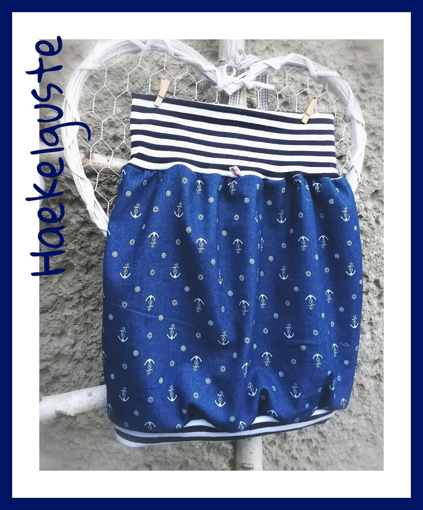 Jeans " Anker Ballonrock Damen Rock Jeans " Anker Ballonrock Damen Rock von Haekelguste