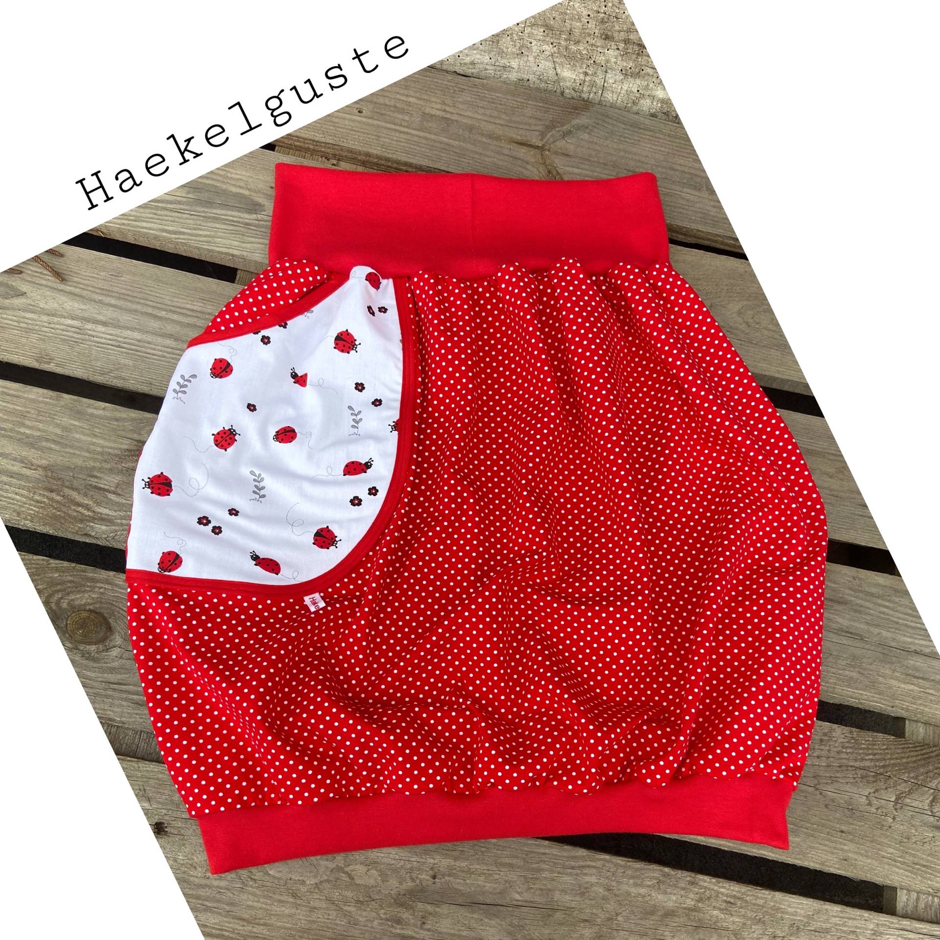 Xs - Xxl " Marienkäfer" Ballonrock Liebling Roter Rock Punkte Damen Bunt Hüftrock Xs - Xxl " Marienkäfer" Ballonrock Liebling Roter Rock Punkte Damen Bunt Hüftrock von Haekelguste