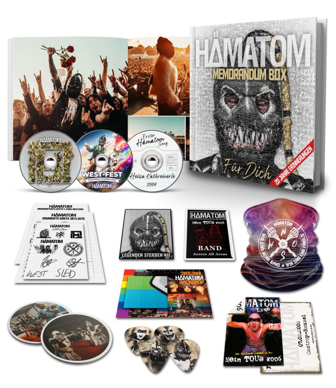 Für Dich (Memorandum Box) von Hämatom - CD & Blu-ray (Standard) von Hämatom