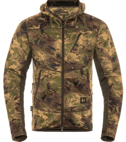 Härkila | Deer Stalker camo Fleece Hoodie | Professionelle Jagd Kleidung & Jagd Zubehör für Herren & Damen | Skandinavische Qualität Made to Last | AXIS MSP®Forest, M von Härkila