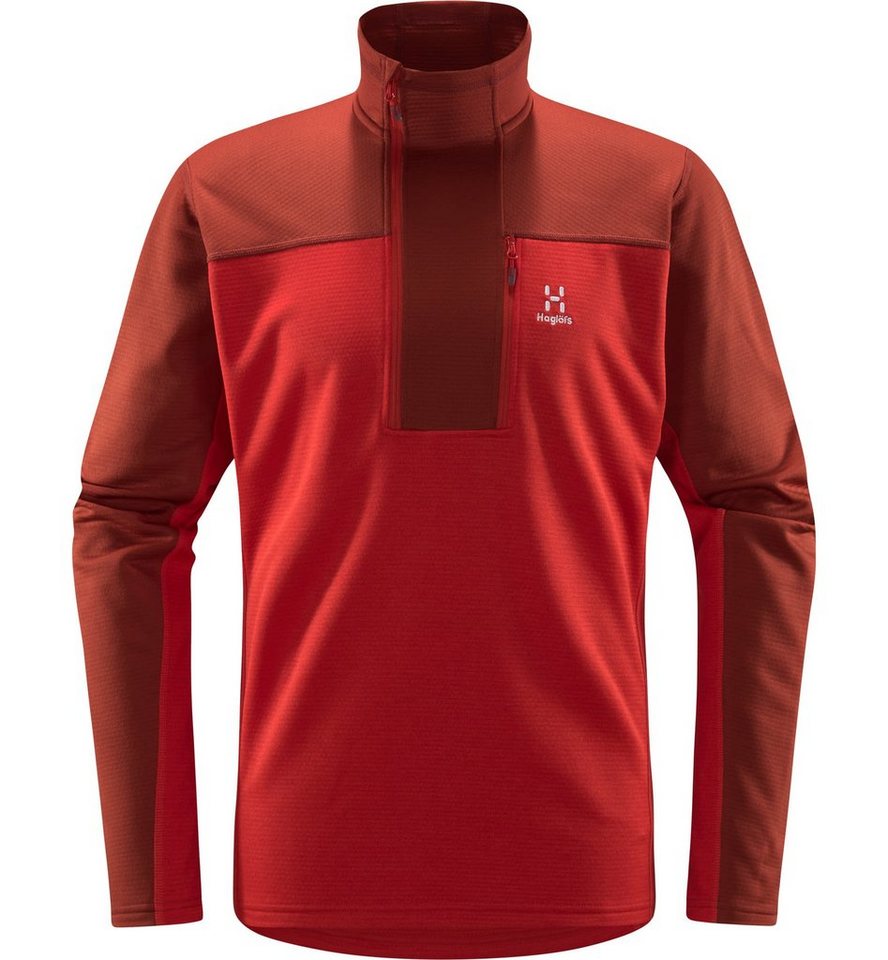 Haglöfs Langarmshirt Haglöfs M Roc Flash Mid Half-zip Herren von Haglöfs