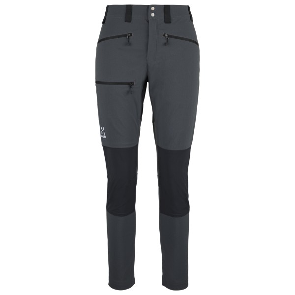 Haglöfs - Women's Mid Slim Pant - Trekkinghose Gr 34 - Long;36 - Long;36 - Regular;38 - Long;38 - Regular;38 - Short;40 - Long;40 - Regular;42 - Long;42 - Regular;42 - Short;44 - Long;44 - Regular;44 - Short;46 - Long;46 - Regular;46 - Short grau;rot von Haglöfs