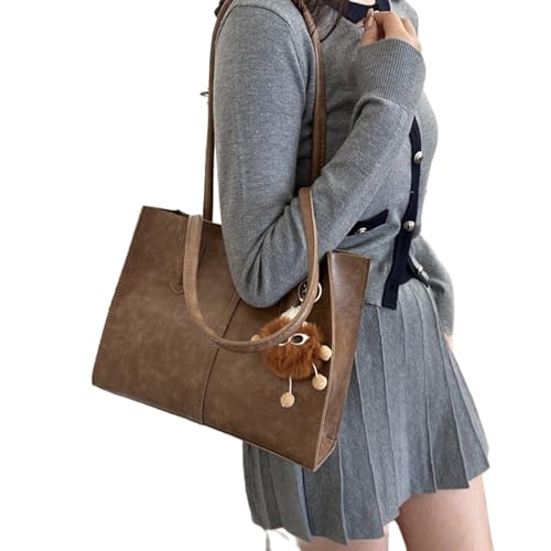 Damen Handtasche Große Kapazität Top Griff Tasche Unterarmtaschen Geeignet für fähige Personen von Haipink