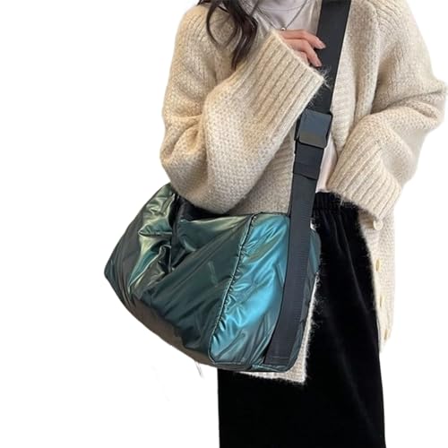 Elegante Umhängetasche für Damen und Mädchen, moderne Wintertasche mit Reißverschluss von Haipink