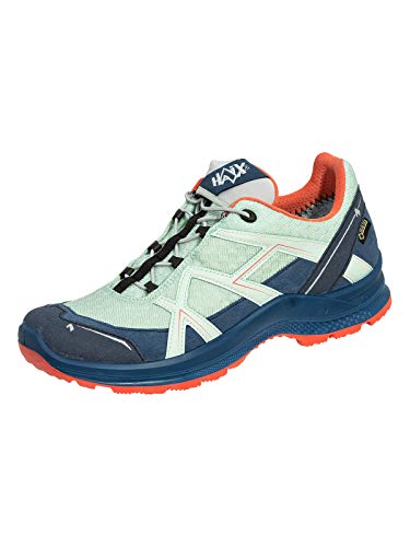 HAIX Black Eagle Adventure 2.2 GTX Ws Low/Sky-orange: Sportlich Leichter Damen-Schuh, wasserdicht und atmungsaktiv.. UK 3.5 / EU 36 von HAIX