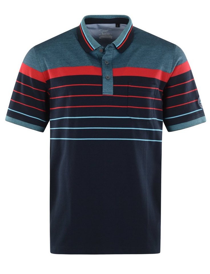 Hajo Poloshirt Hajo Herren Poloshirt (1-tlg) Bügelfrei von Hajo