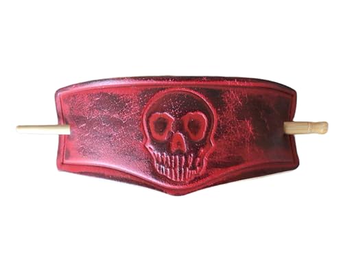 Haarnadel, Halle15 Totenkopf, rot Haarnadel, Halle15 Totenkopf, rot von Halle 15 Clothes