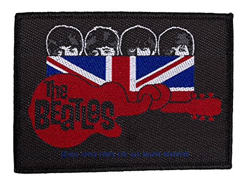 The Beatles Union Jack Guitar Aufnäher The Beatles Patch Gewebt & Lizenziert !! The Beatles Union Jack Guitar Aufnäher The Beatles Patch Gewebt & Lizenziert !! von Halle 15 Clothes