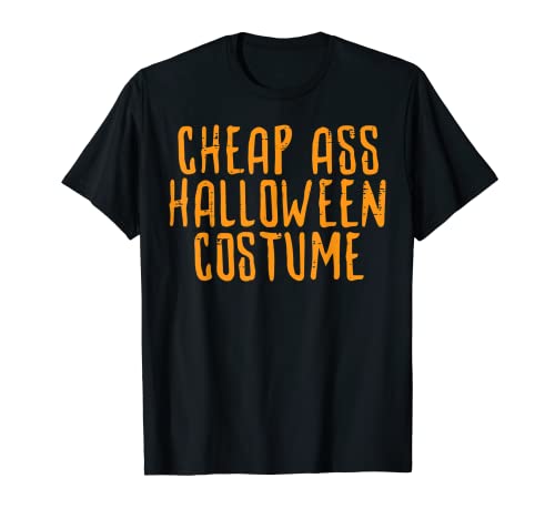 Günstiges Halloween-Kostüm Lustig Lazy Easy Last Minute Männer T-Shirt von Halloween Shirts For Women Men Kids Boys Girls