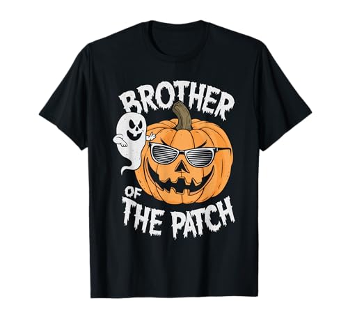 Brother of the Patch Halloween Style T-Shirt von Halloween Spooky Siblings Apparel