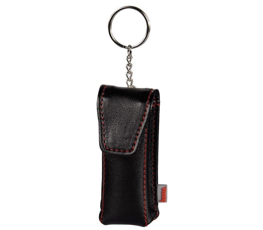 Hama Fototasche USB-Stick Case "Fashion", Schwarz, mit Schlüsselring von Hama